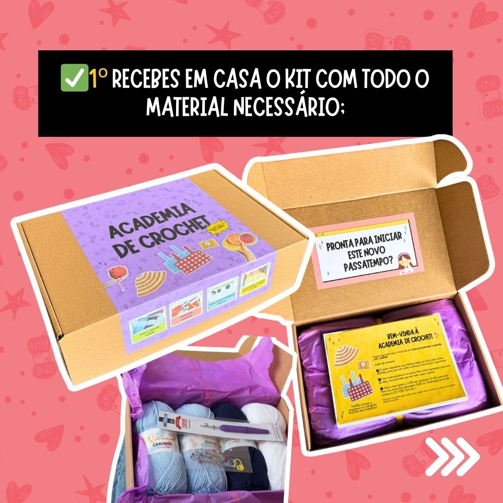 Academia de crochet 🌟