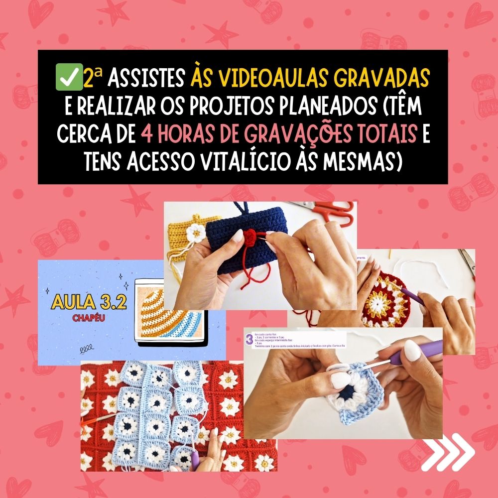 Academia de crochet 🌟