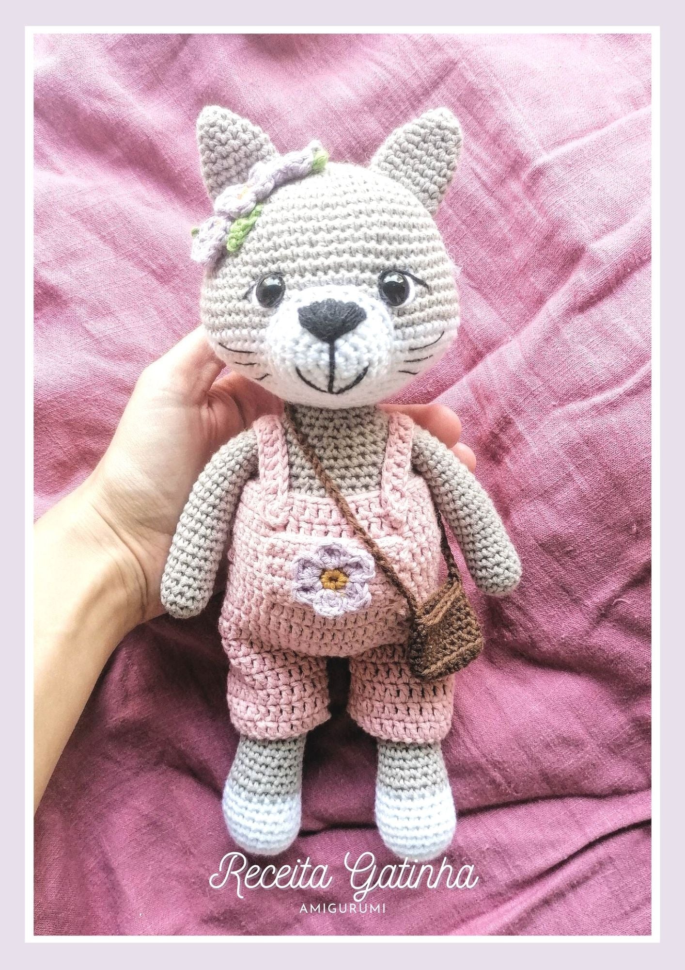 Livro fisico A4 + E-BOOK de 25 receitas de amigurumi