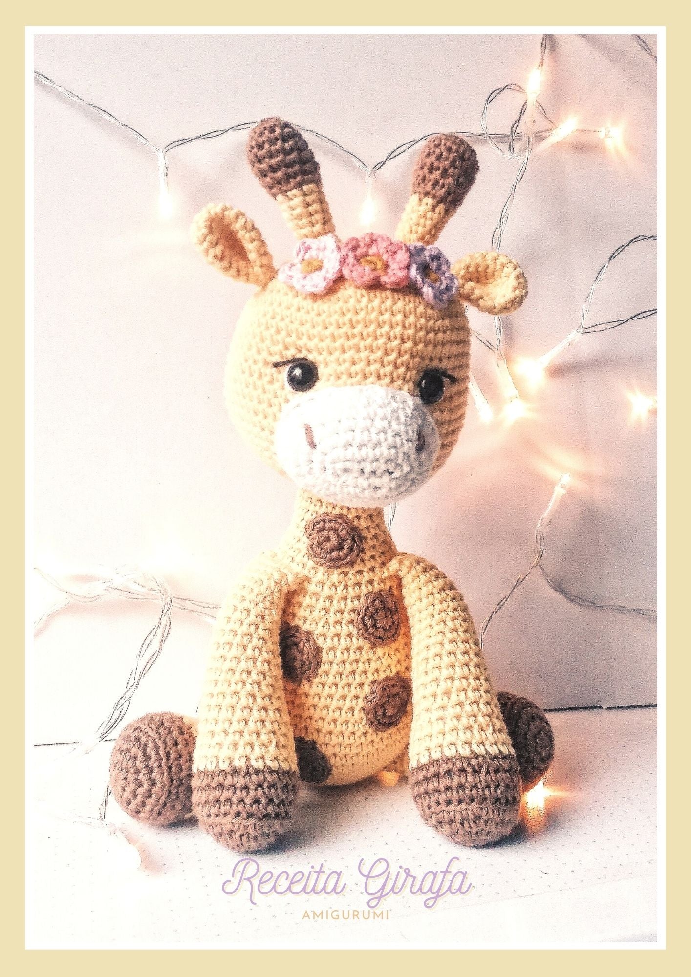 Livro fisico A4 + E-BOOK de 25 receitas de amigurumi
