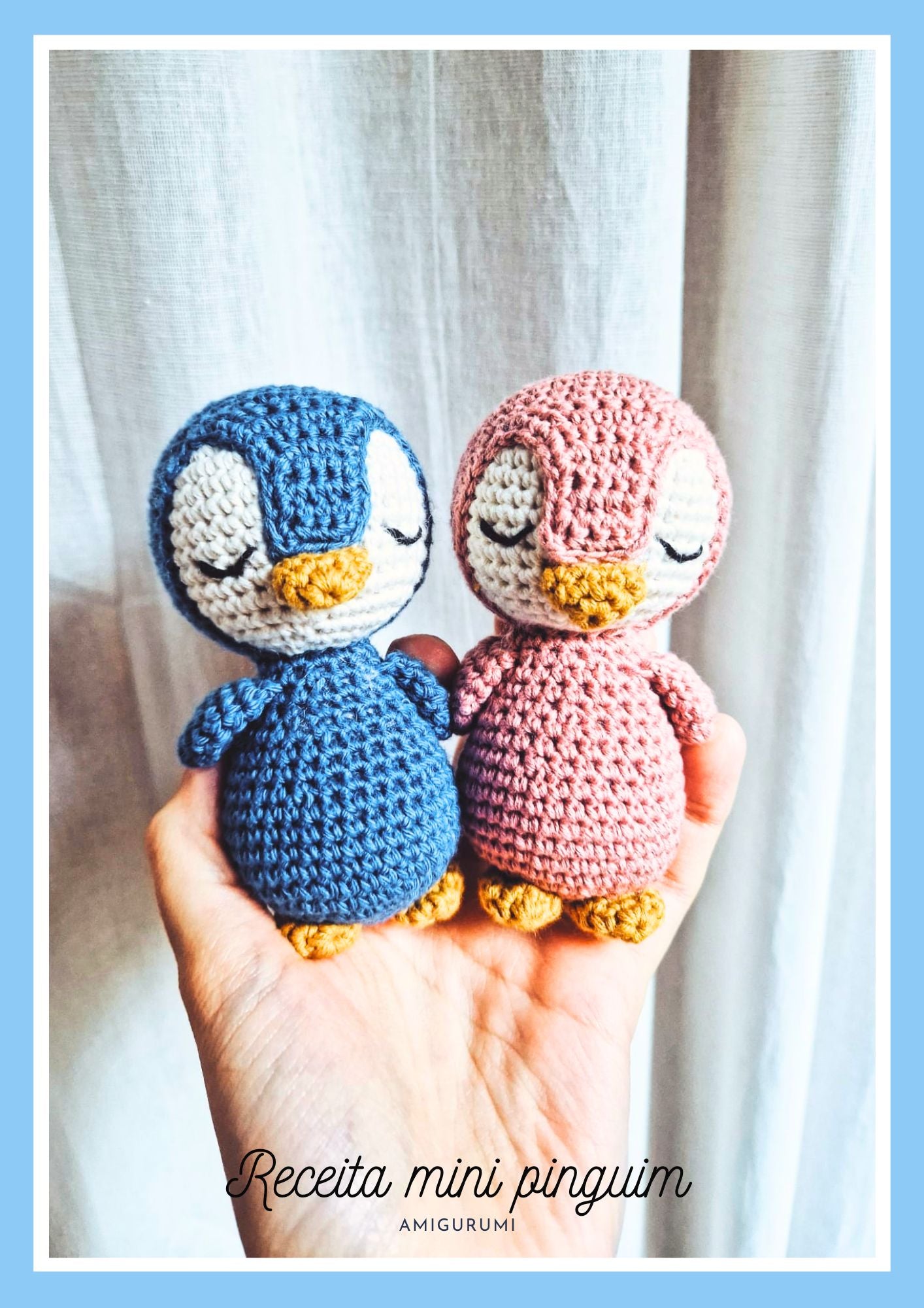 Livro fisico A4 + E-BOOK de 25 receitas de amigurumi