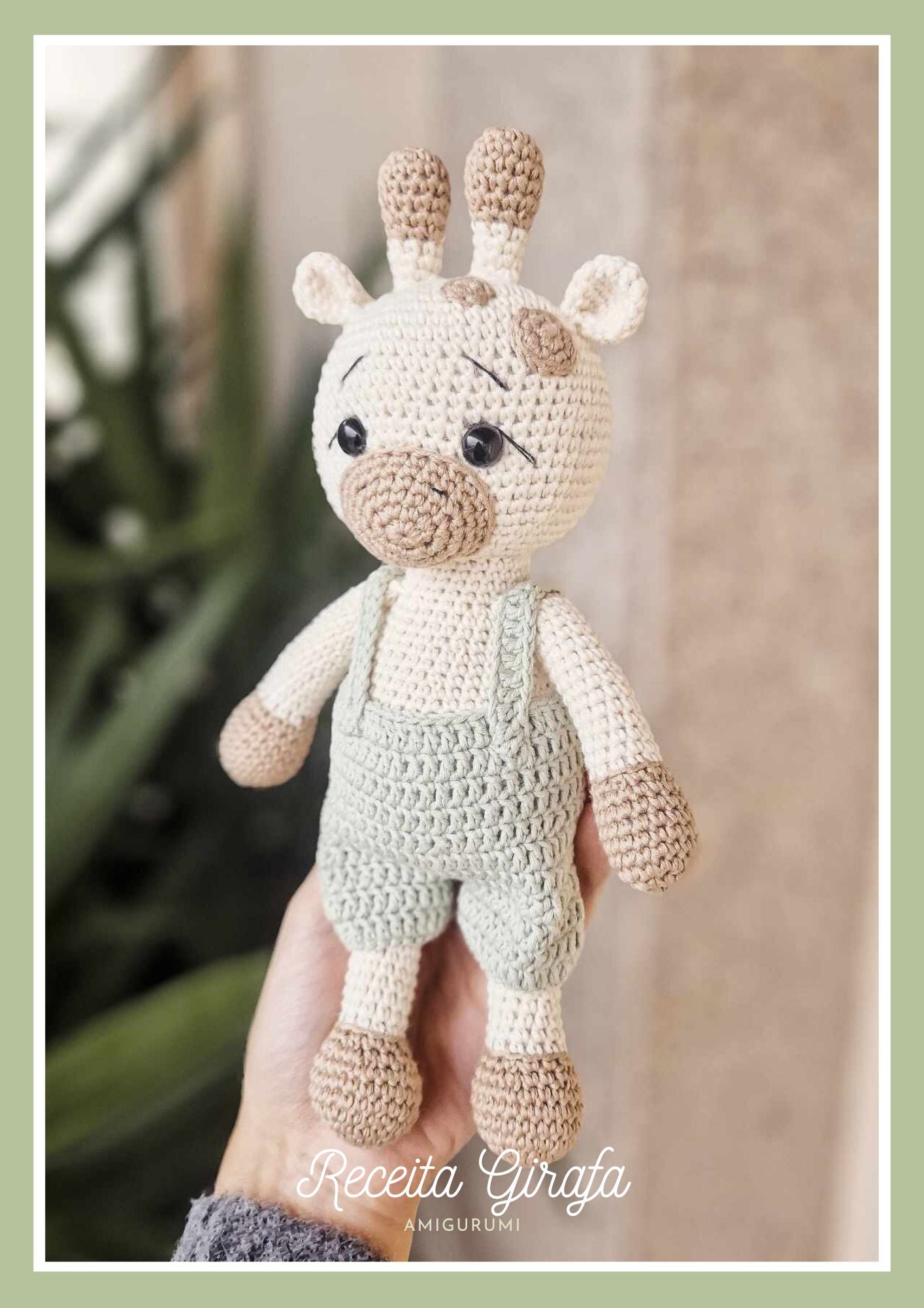 Livro fisico A4 + E-BOOK de 25 receitas de amigurumi
