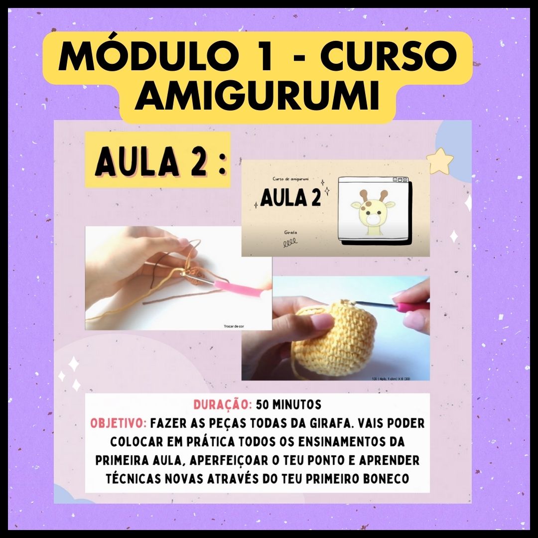 Academia amigurumi🌟Acesso VIP