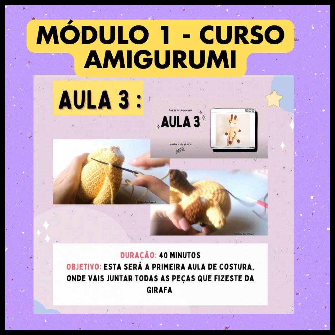 Academia amigurumi🌟Acesso VIP