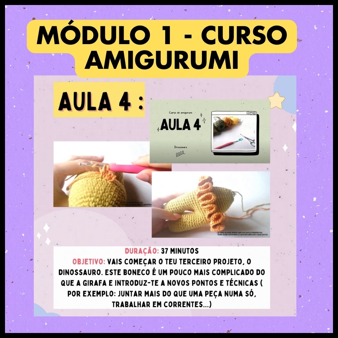 Academia amigurumi🌟Acesso VIP