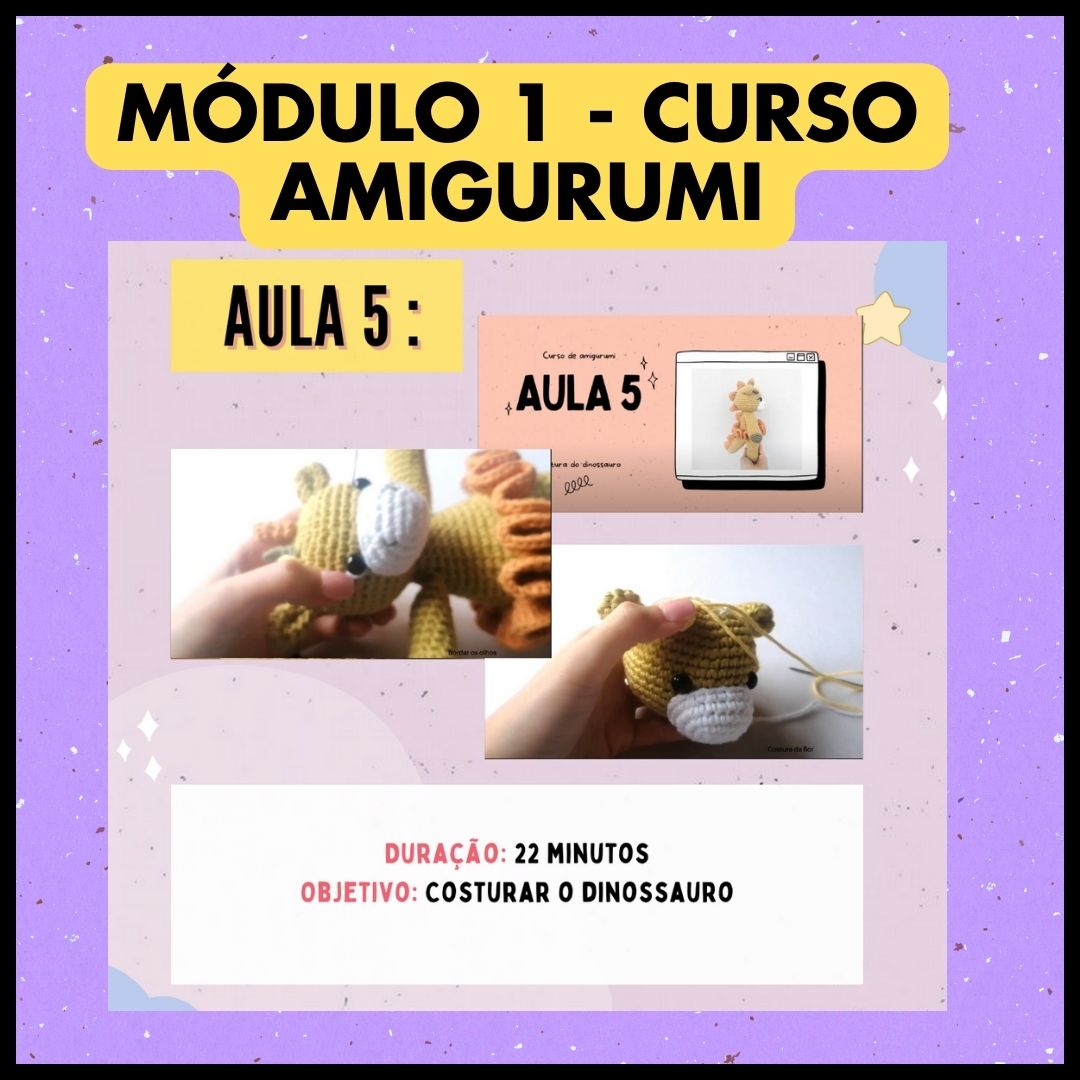 Academia amigurumi🌟Acesso VIP