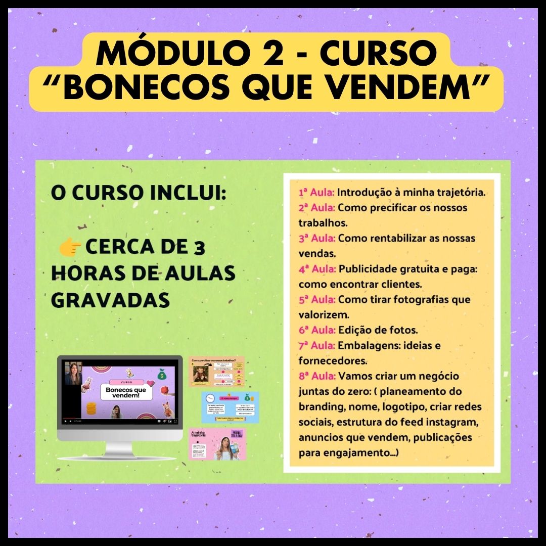 Academia amigurumi🌟Acesso VIP