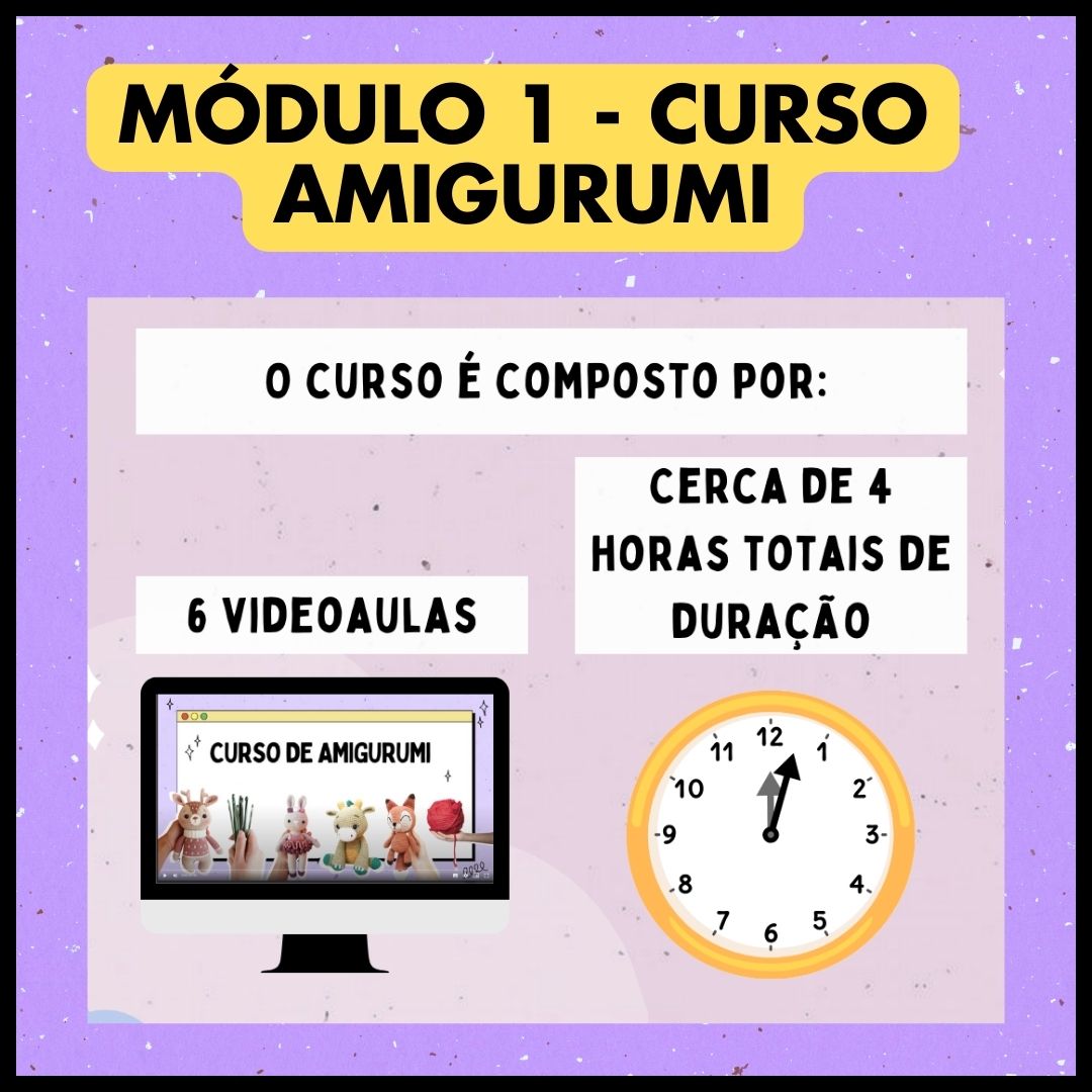 Academia amigurumi🌟Acesso VIP