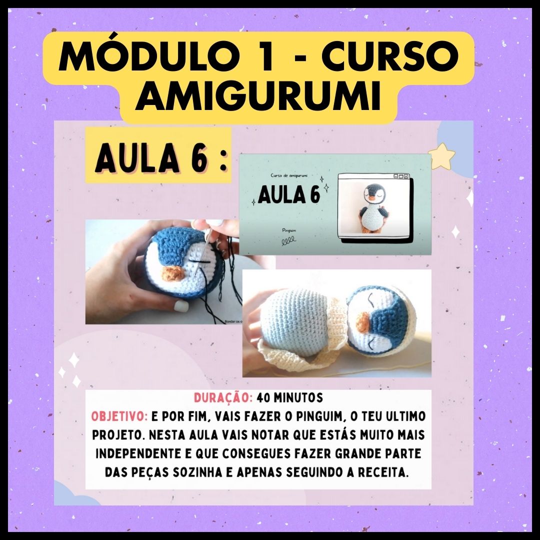Academia amigurumi🌟Acesso VIP