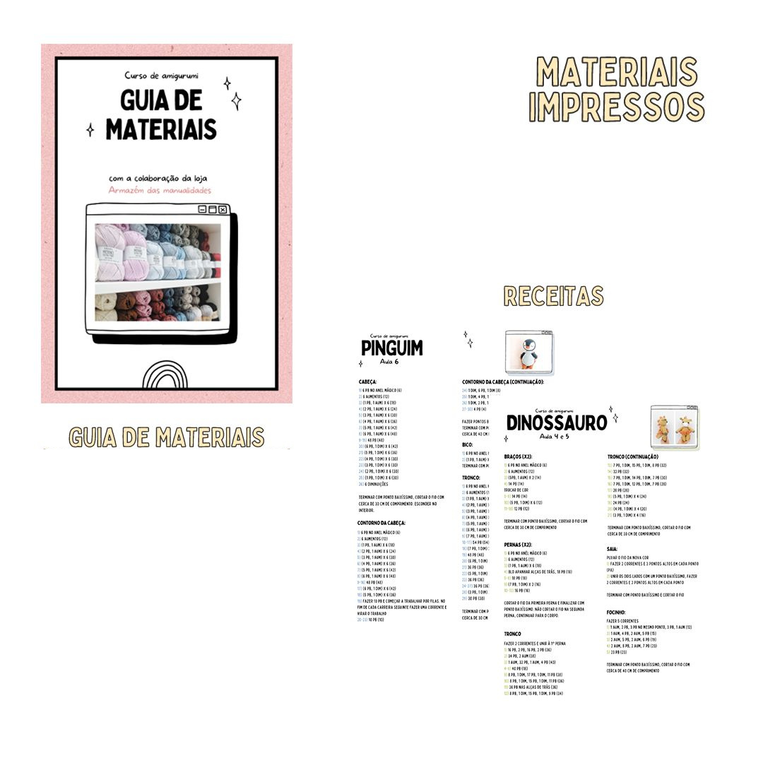 KIT 1 BÁSICO (videoaulas + material)